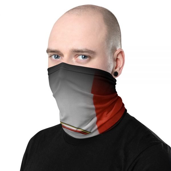 Ducati Meccanica, Italian Flag Design Neck Gaiter - Image 3