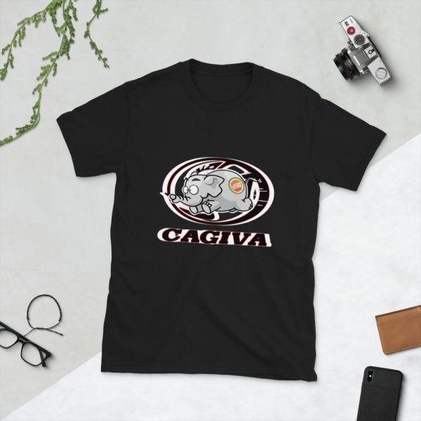 Cagiva Logo with Elefantino T-Shirt - Image 2