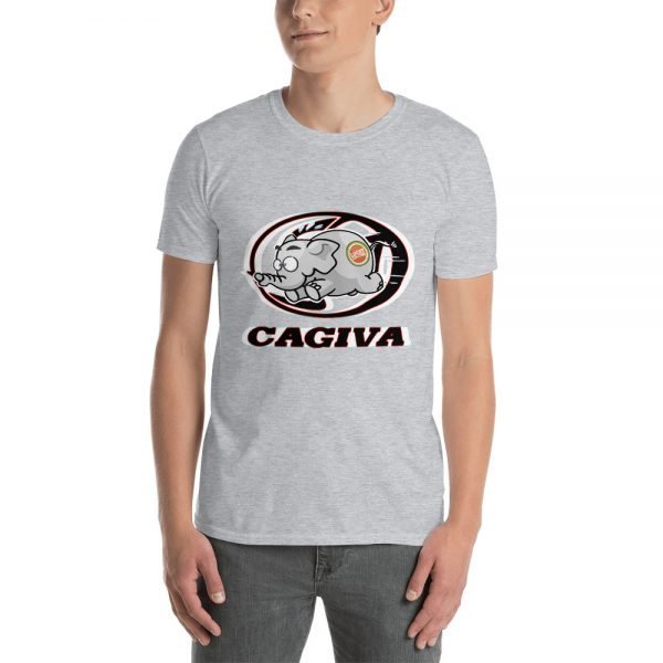 Cagiva Logo with Elefantino T-Shirt - Image 9