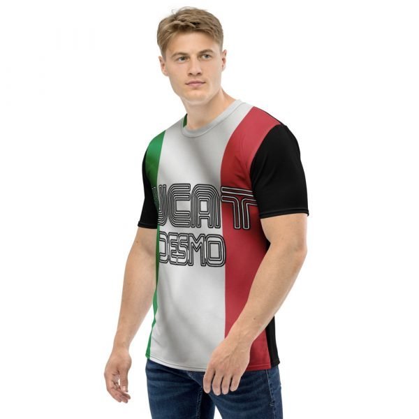 Ducati Desmo Italian Flag Graphic T-Shirt - Image 3