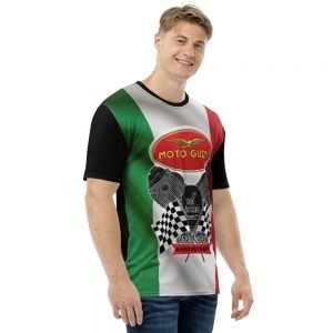 Classic Logo Moto Guzzi 100 Year Anniversary Graphic T-Shirt