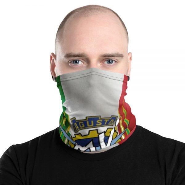 MV Agusta Corse Full Italian Flag Neck Gaiter