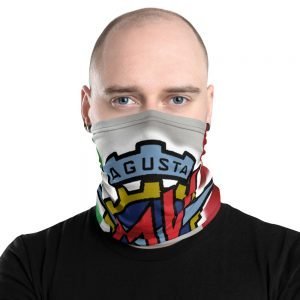 MV Agusta Red Logo Italian Flag Neck Gaiter