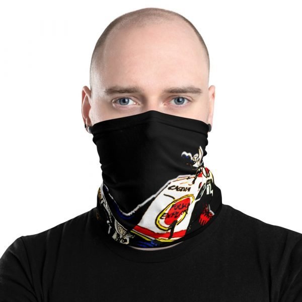 Lucky Strike Cagiva Elefant Cartoon Neck Gaiter