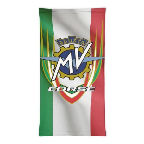 MV Agusta Corse Full Italian Flag Neck Gaiter - Image 4