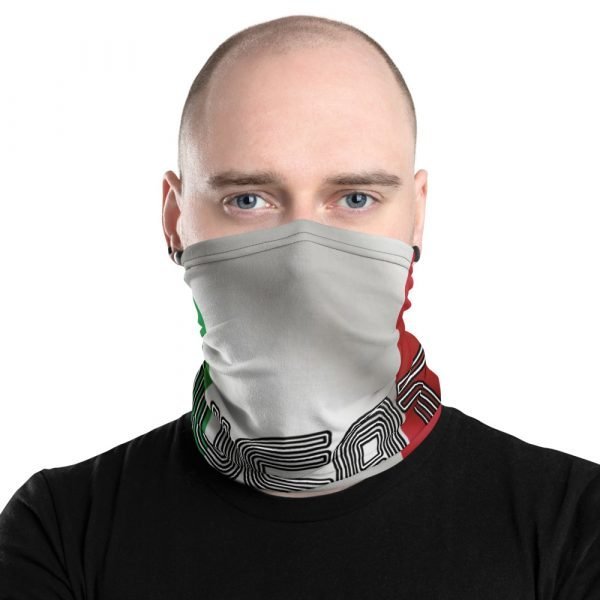 Ducati Desmo Italian Flag Neck Gaiter