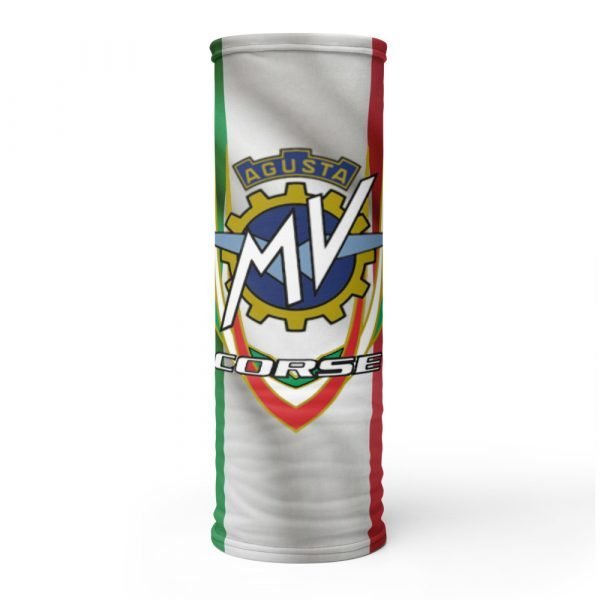 MV Agusta Corse Full Italian Flag Neck Gaiter - Image 7