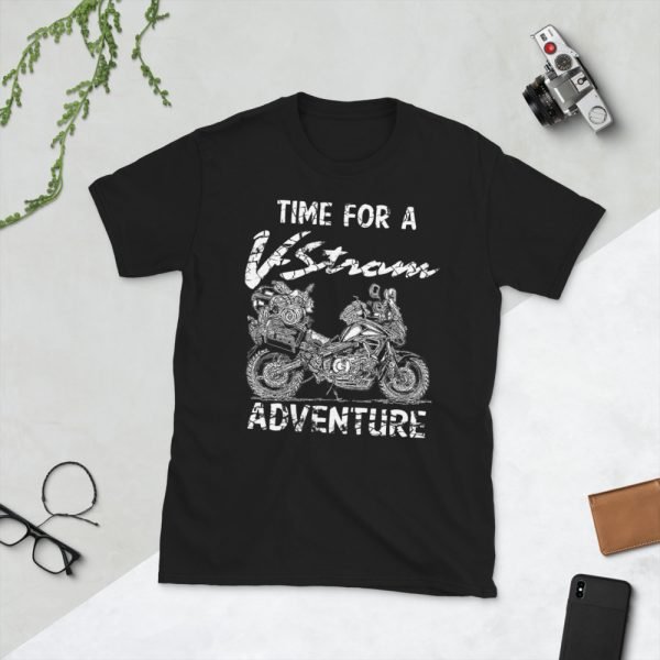 Time For A Vstrom Adventure T-Shirt - Image 2