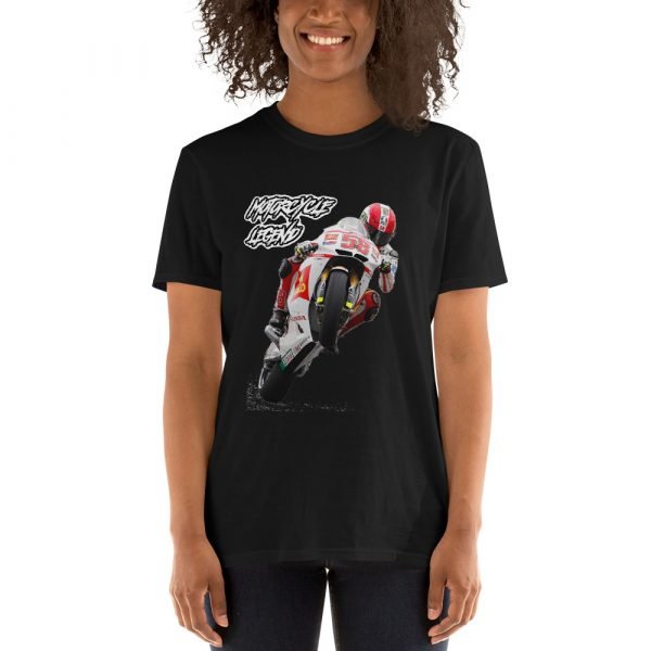 Marco Simoncelli Motorcycle Legend T-Shirt - Image 4