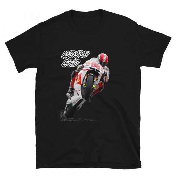 Marco Simoncelli Motorcycle Legend T-Shirt - Image 5