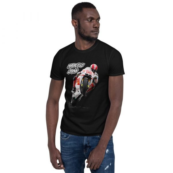 Marco Simoncelli Motorcycle Legend T-Shirt - Image 6