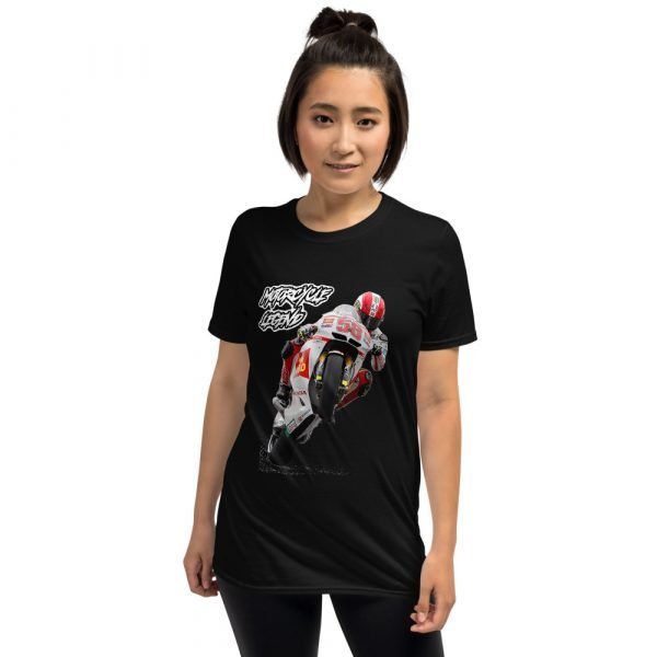 Marco Simoncelli Motorcycle Legend T-Shirt - Image 7