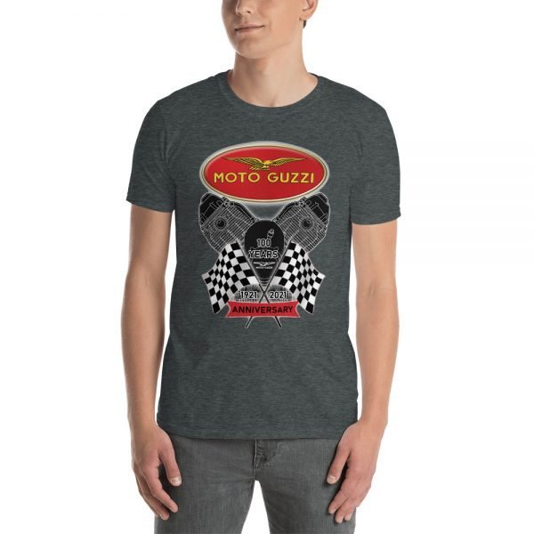 Classic Logo Moto Guzzi 100 Year Anniversary T-Shirt