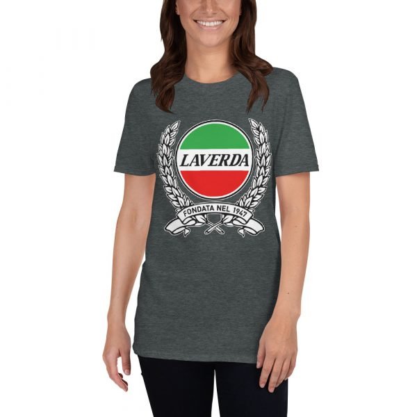 1947 Vintage Laverda Logo T-Shirt - Image 5