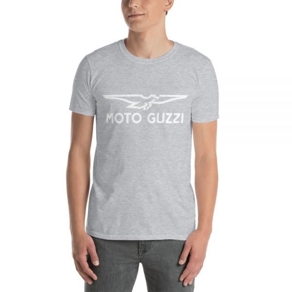 Minimal Moto Guzzi Logo T-Shirt - Image 3