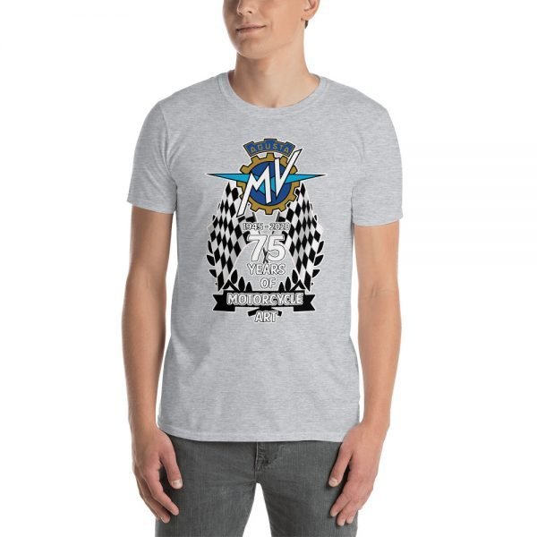 MV Agusta 75 Years Of Motorcycle Art T-Shirt - Image 9