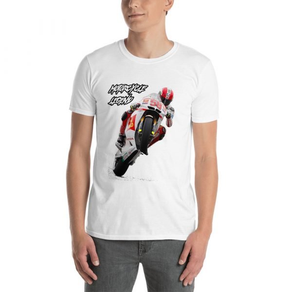 Marco Simoncelli Motorcycle Legend T-Shirt - Image 10