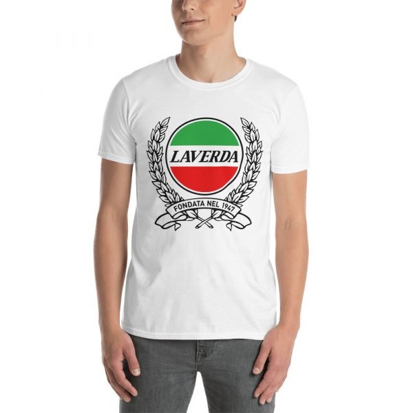 1947 Vintage Laverda Logo T-Shirt - Image 11