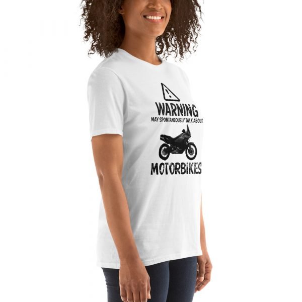 Warning, May Spontaneously Talk About Motorbikes 2. T-Shirt - Image 7